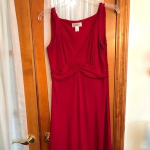 Ann Taylor loft red dress size 2
